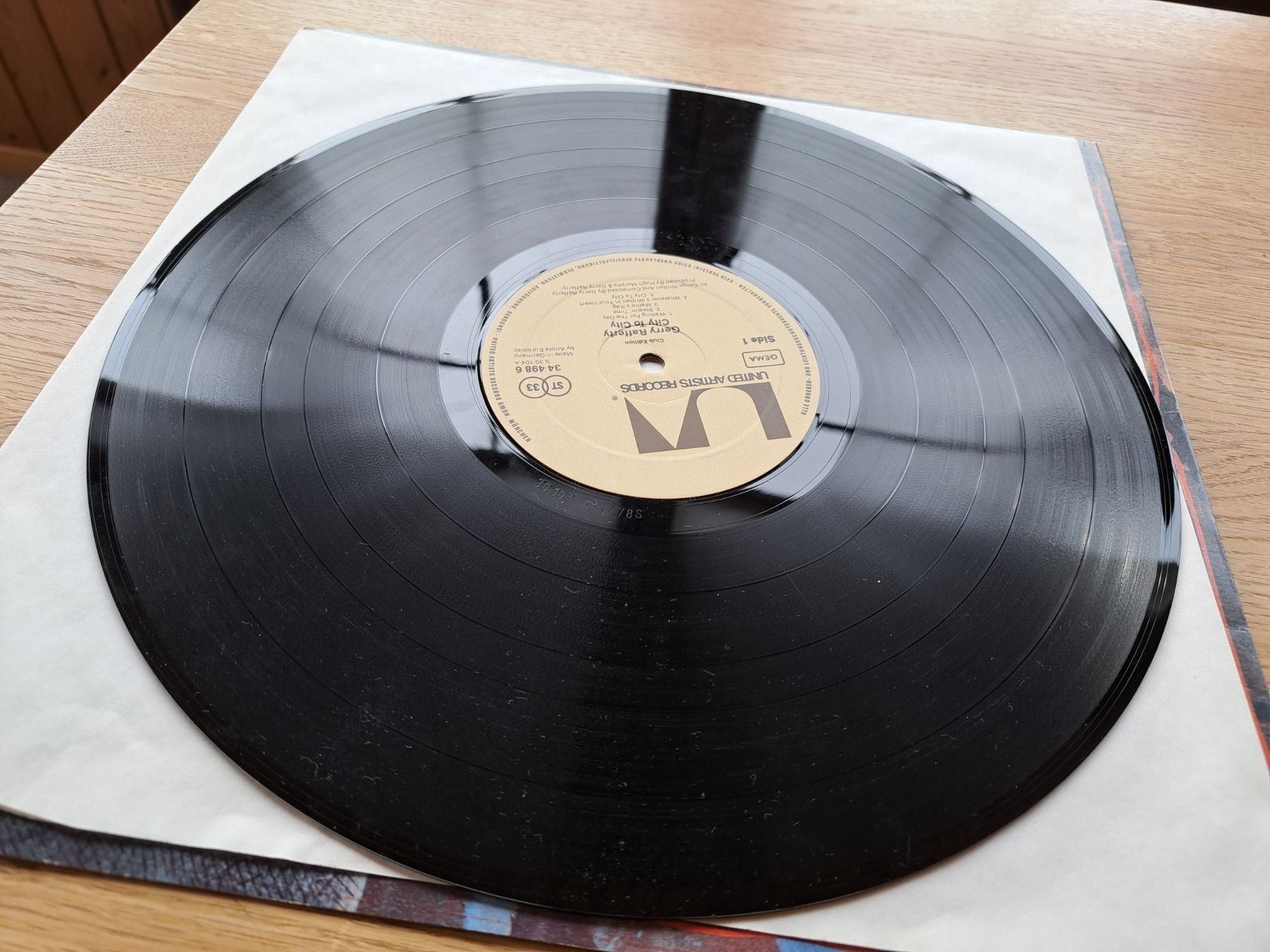 Schallplatten: Gerry Rafferty - City to city – Gebraucht aus Meggen von  3