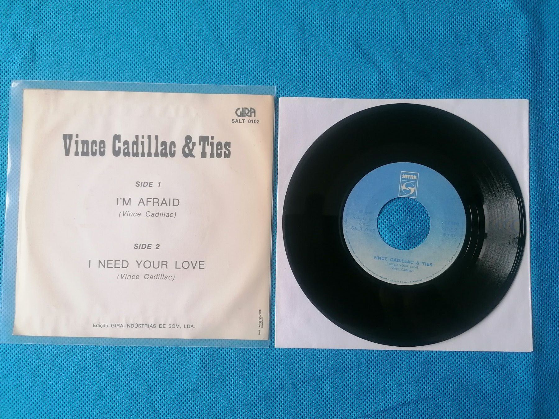 Dischi in vinile: Vince Cadillac & Ties – I'm Afraid – Usato da Emmenbrücke venduto da lamorak 1