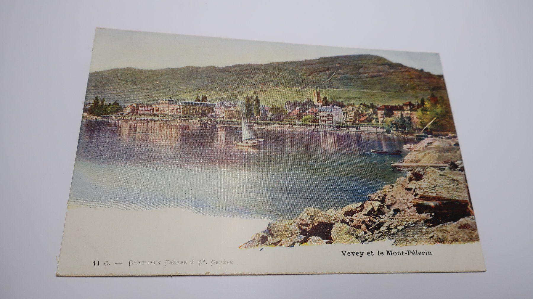 Cartoline postali: Vevey et le Mont Pélerin – Usato da Cormoret venduto da Pascalll2001 1
