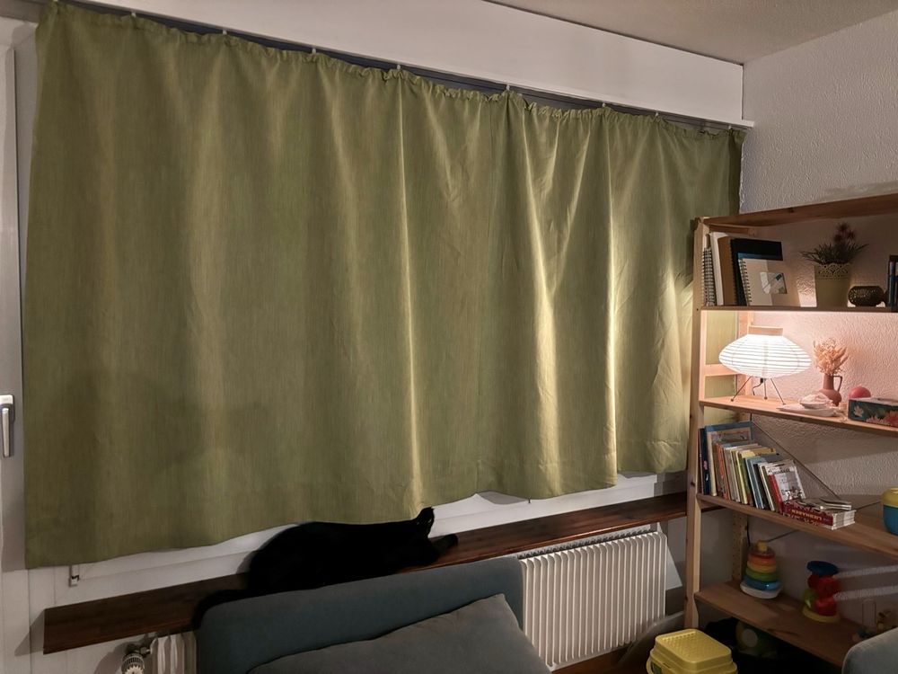 MATRIX PLAIN THERMAL WOVEN BLOCK OUT LINED CURTAINS 3" PENCIL PLEAT TAPE TOP EBa