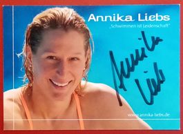 Annika Liebs Autogramm signiert Foto 10x15cm