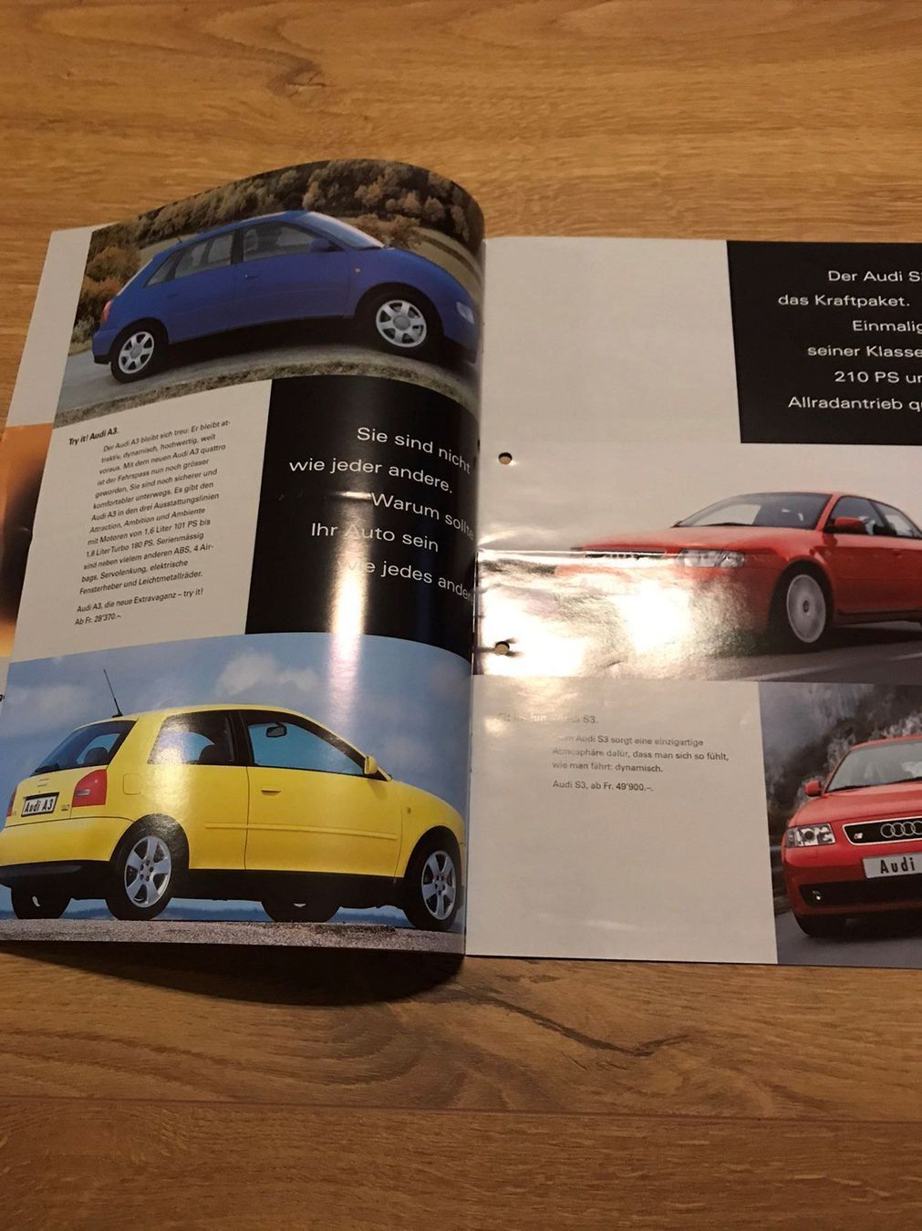 Audi Documenti: Audi Programm Frühjahr 2000 – Usato da Freienstein venduto da Golfbueb 2