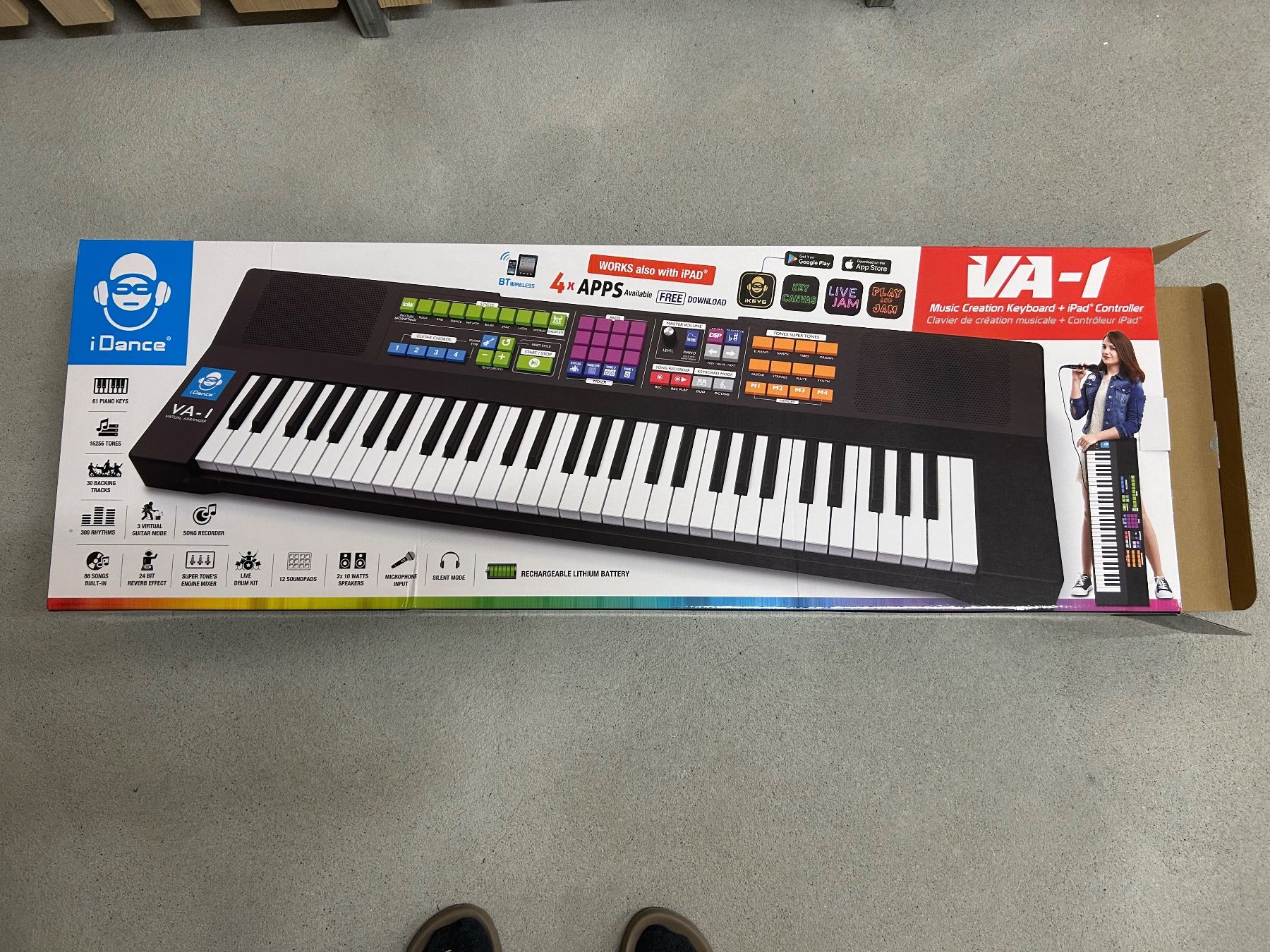 Strumenti musicali: iDance VA-1 Keyboard, 2-3 Mal verwendet – Nuovo (secondo la descrizione) da Solothurn venduto da anj_5zhn 1