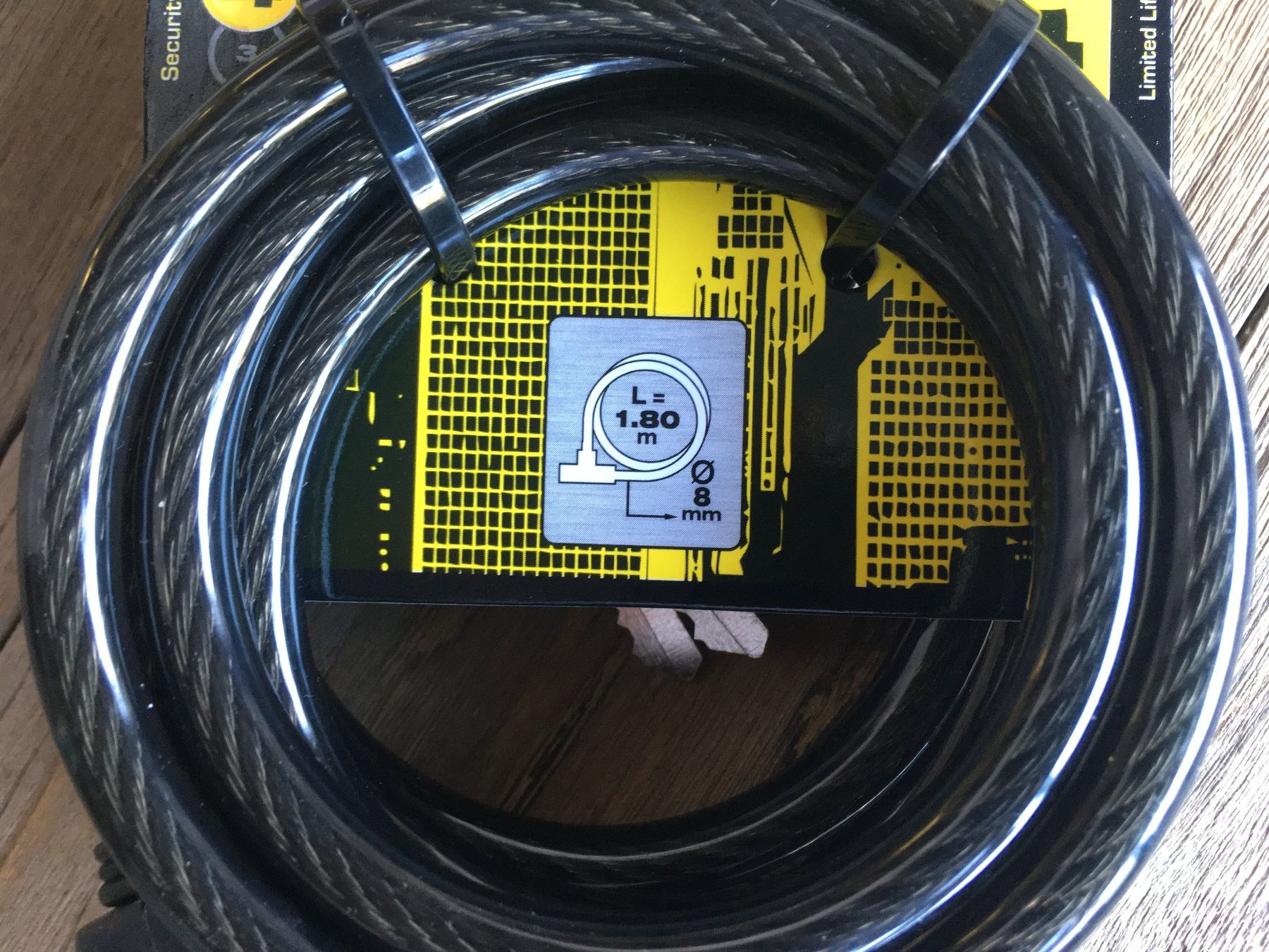 Lucchetti: MASTERLOCK VELOSCHLOSS  1,8 METER  NEU – Nuovo e nell'imballaggio originale da Aesch ZH venduto da LiquidAktion 3