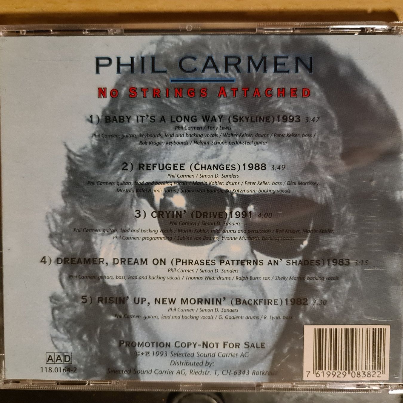 CD: CD Phil Carmen – Usato da Dintikon venduto da Vexi 1