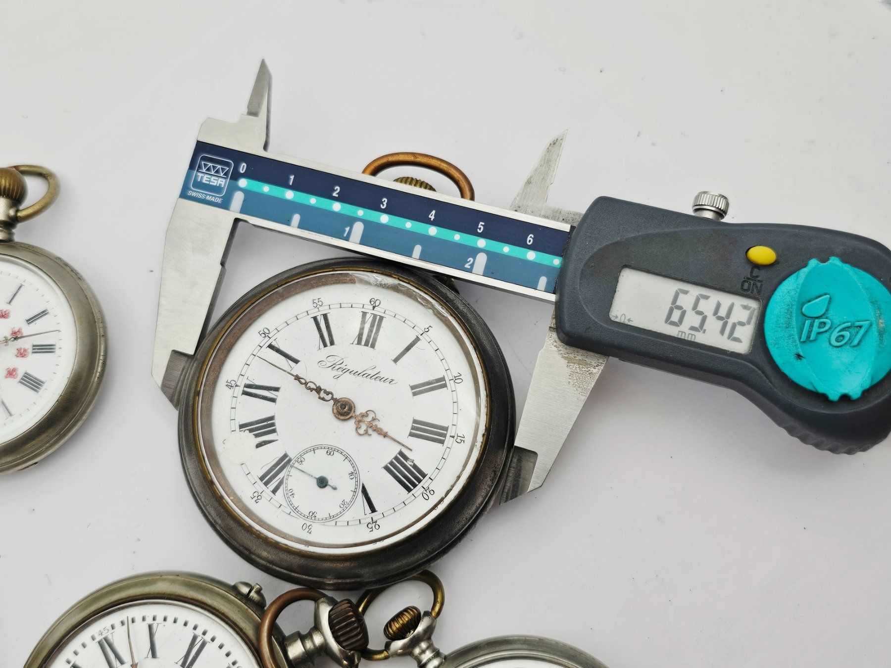 Orologi: Konvolut Taschenuhren Doxa Roskopf Tegra Regulateur – Difettoso da Bassersdorf venduto da AnkerWatch 7