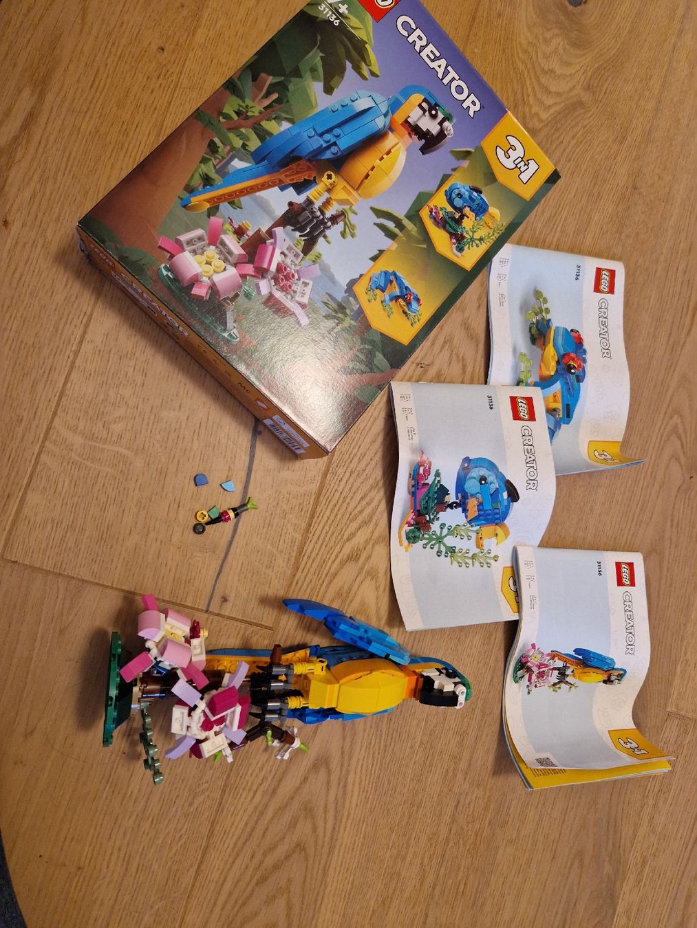 Lego Kit di costruzioni: Lego Creator 3in1 Papagei 31136 – Usato da Basel venduto da Luckyvrena