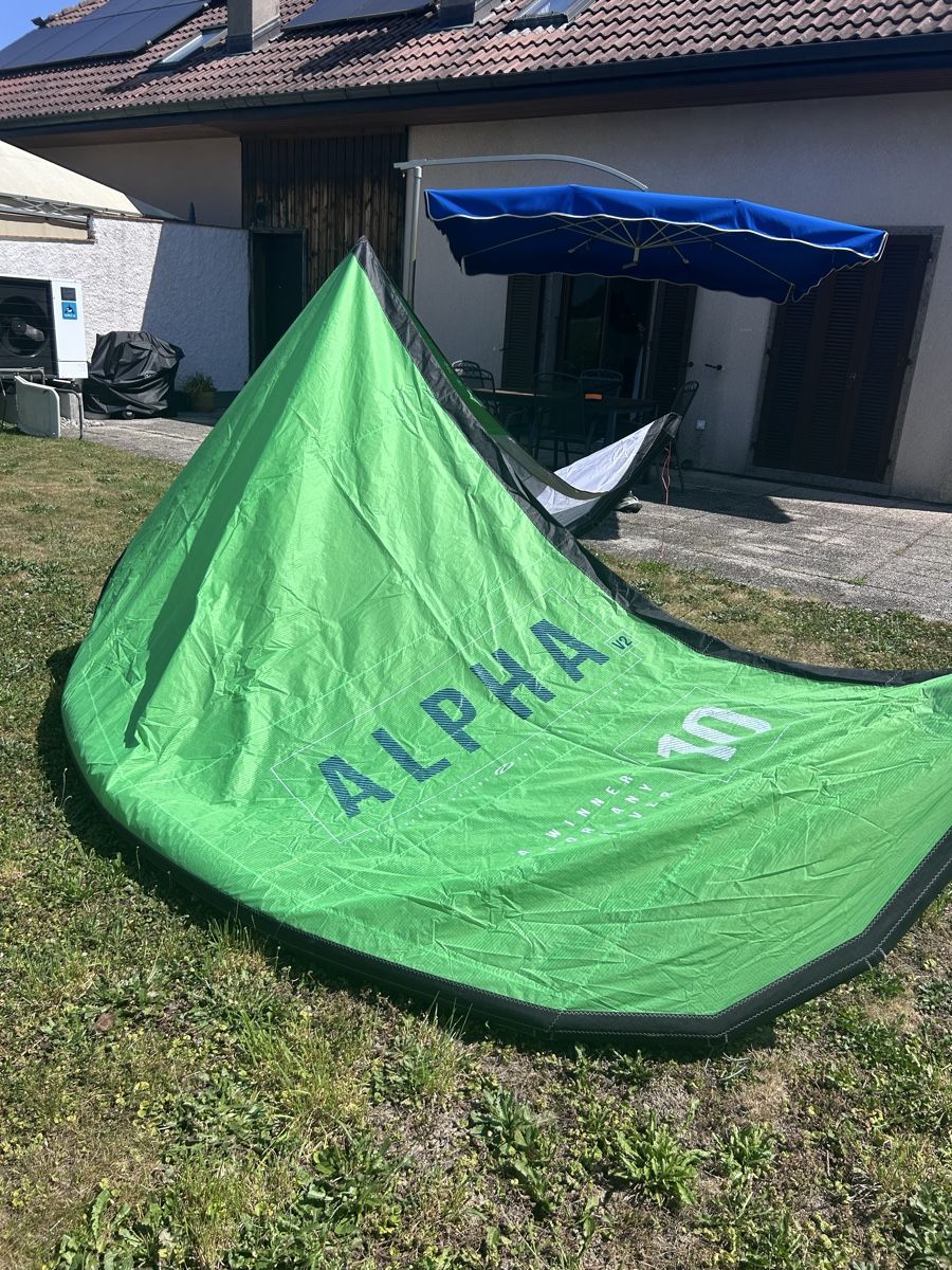 Ozone Kite: OZONE Alpha 10m V2 très bon état – Gebraucht aus Domdidier von fdi_x8kr 2