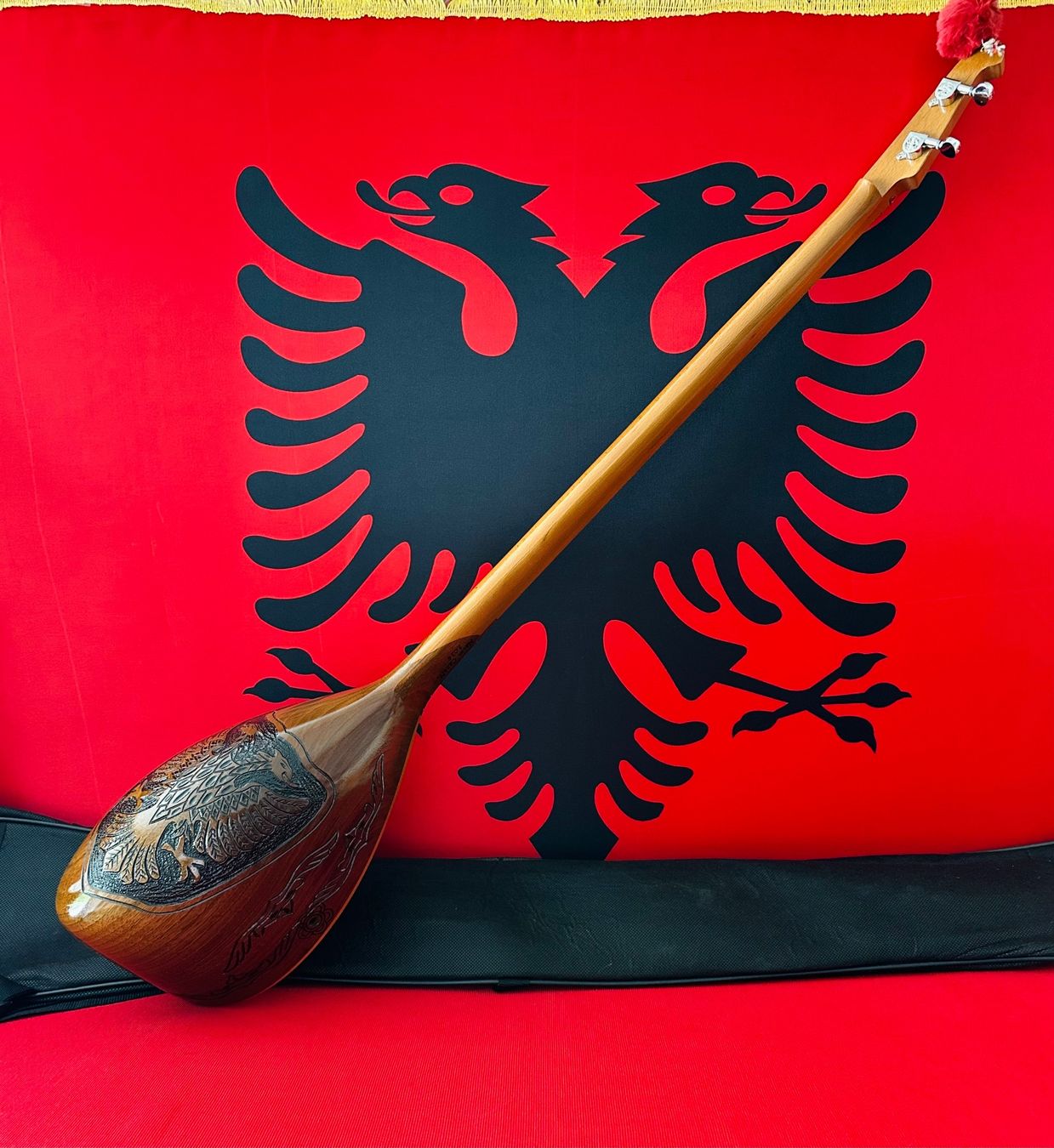 Strumenti musicali: Albanisches Musikinstrument Qifteli – Nuovo e nell'imballaggio originale da Kirchberg SG venduto da rex_pfd8 6