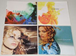 4CD's - Sheryl Crow, Alanis Morissette, Anastacia & Madonna