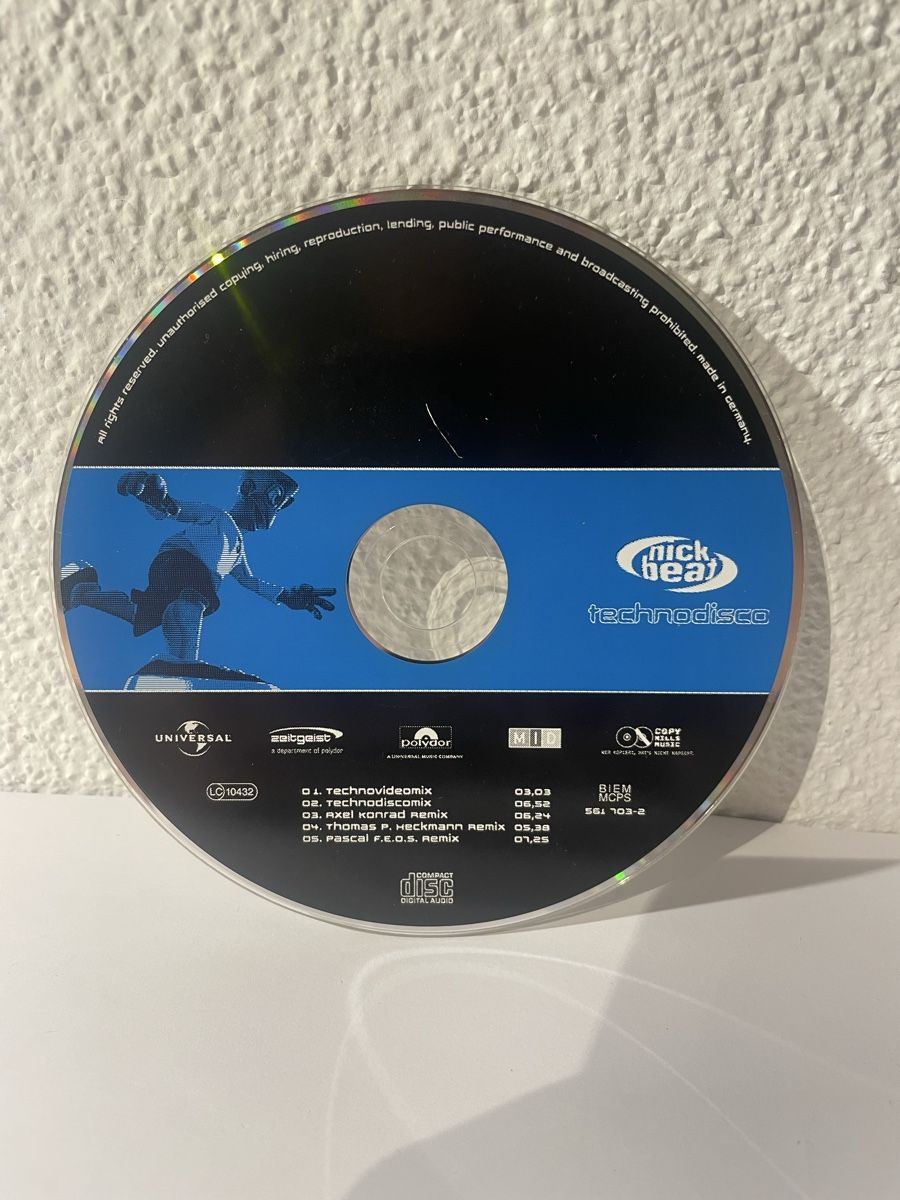 CDs: Nick Beat Technodisco CD guter Zustand – Gebraucht aus Sargans von Didis