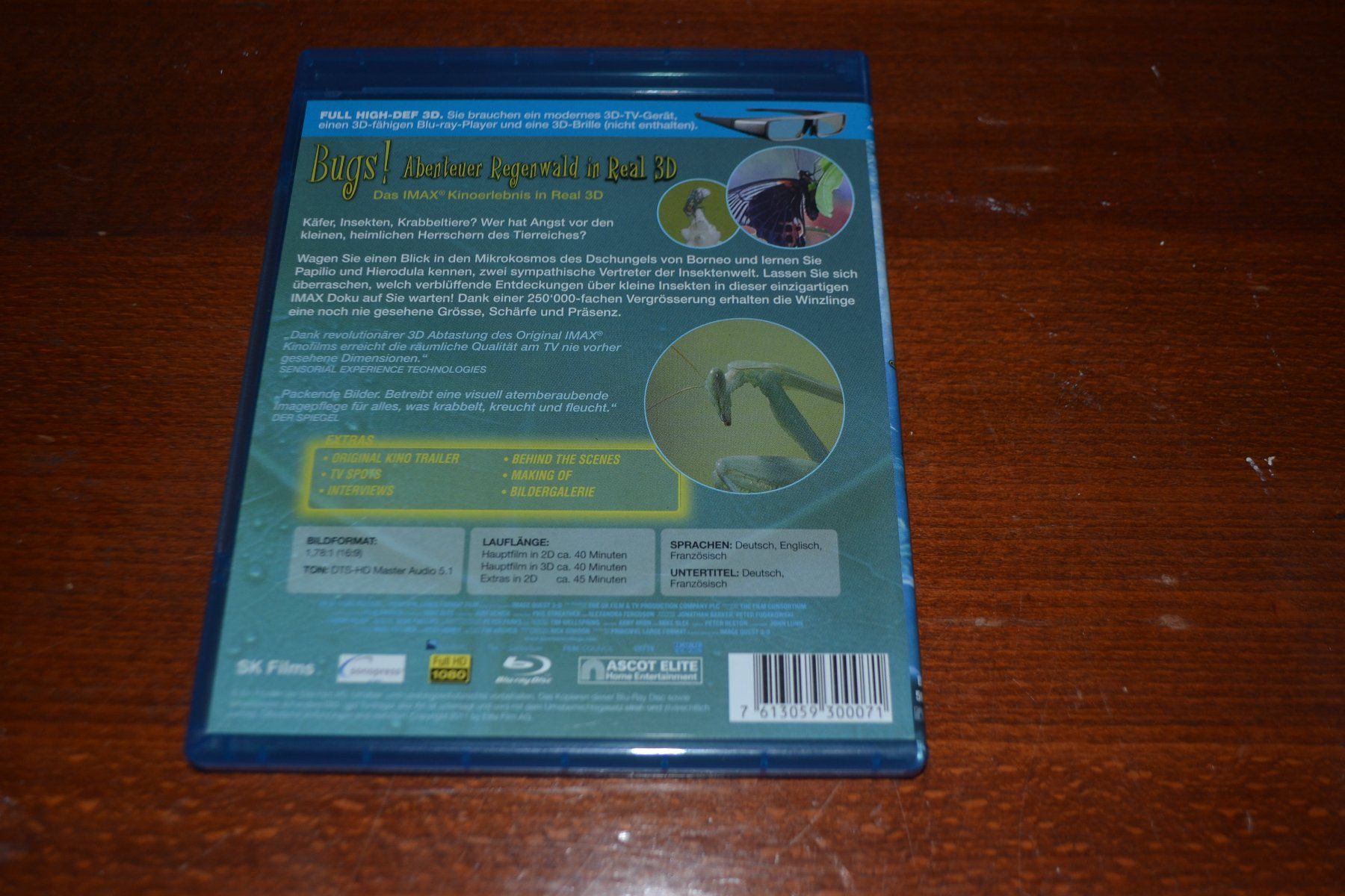 Tutti i DVDs: Bugs in 3D – Usato da Laupen ZH venduto da chefdom 1
