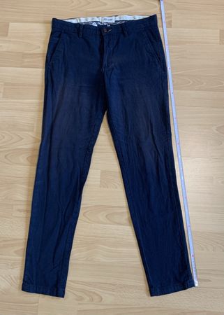 Pantalon Jack&Jones bleu marine, taille 32/34