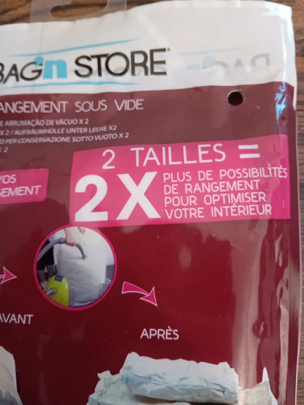 Altre valigie & borse da viaggio: 2 housses de rangement sous vide – Nuovo e nell'imballaggio originale da Grenchen venduto da Wolf313 3