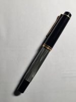 Plume Pelikan grise nacrée