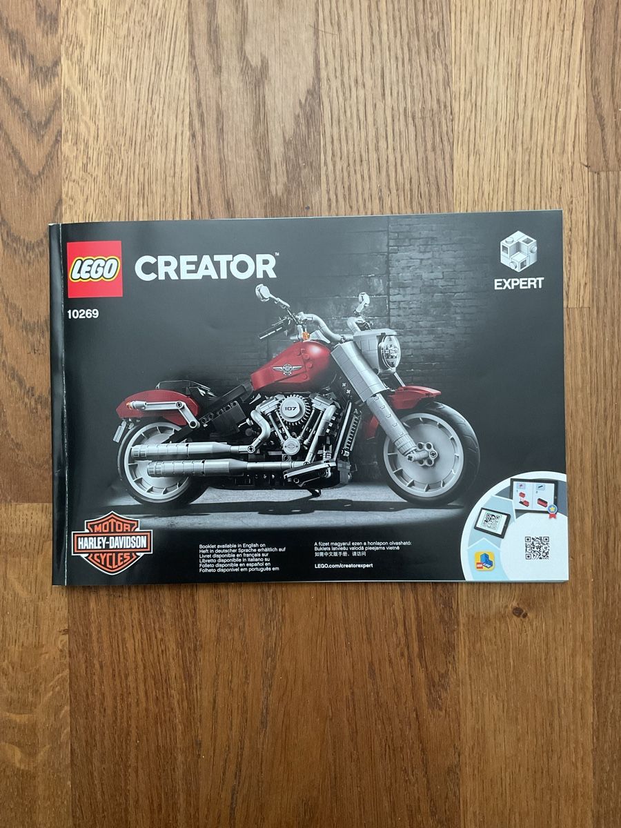 Lego Kit di costruzioni: LEGO Creator Expert 10269 Harley Davidson Fat Boy Motorrad"" – Usato da Jegenstorf venduto da BAVARIA4CH