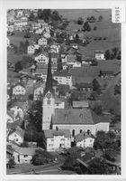 Flugaufnahme Linthal Evang.-ref. Kirche