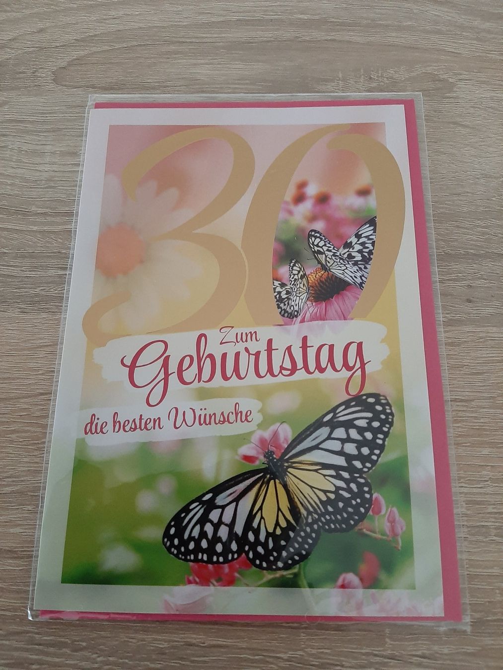 Cartoline: Geburtstagskarte 30 Jahre – Nuovo e nell'imballaggio originale da Menziken venduto da Rien1