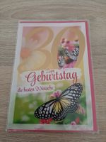 Geburtstagskarte 30 Jahre