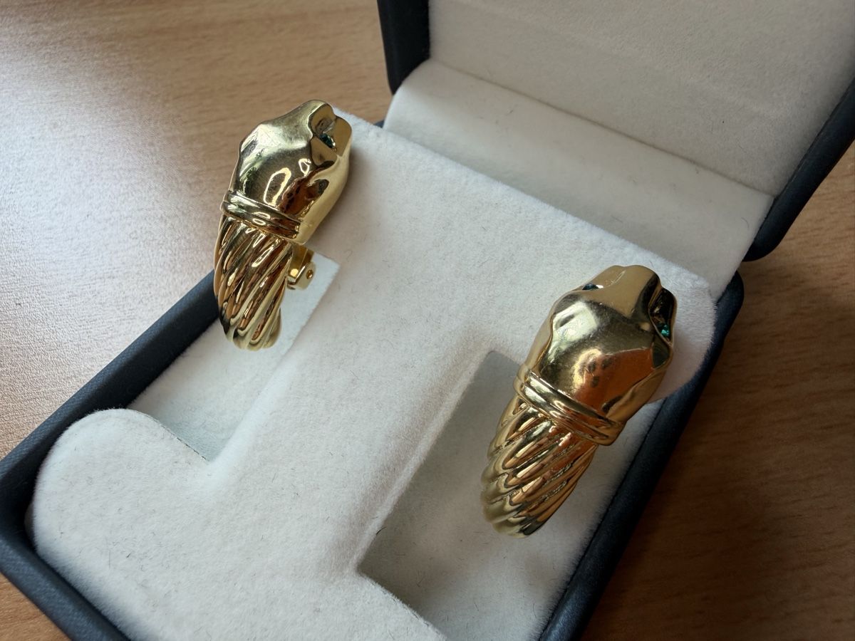Orecchini pendenti & Orecchini a lobo: Vintage Ohrringe Clips Luxus Modeschmuck   – Usato da Lamone venduto da LaCantinaMagica 5