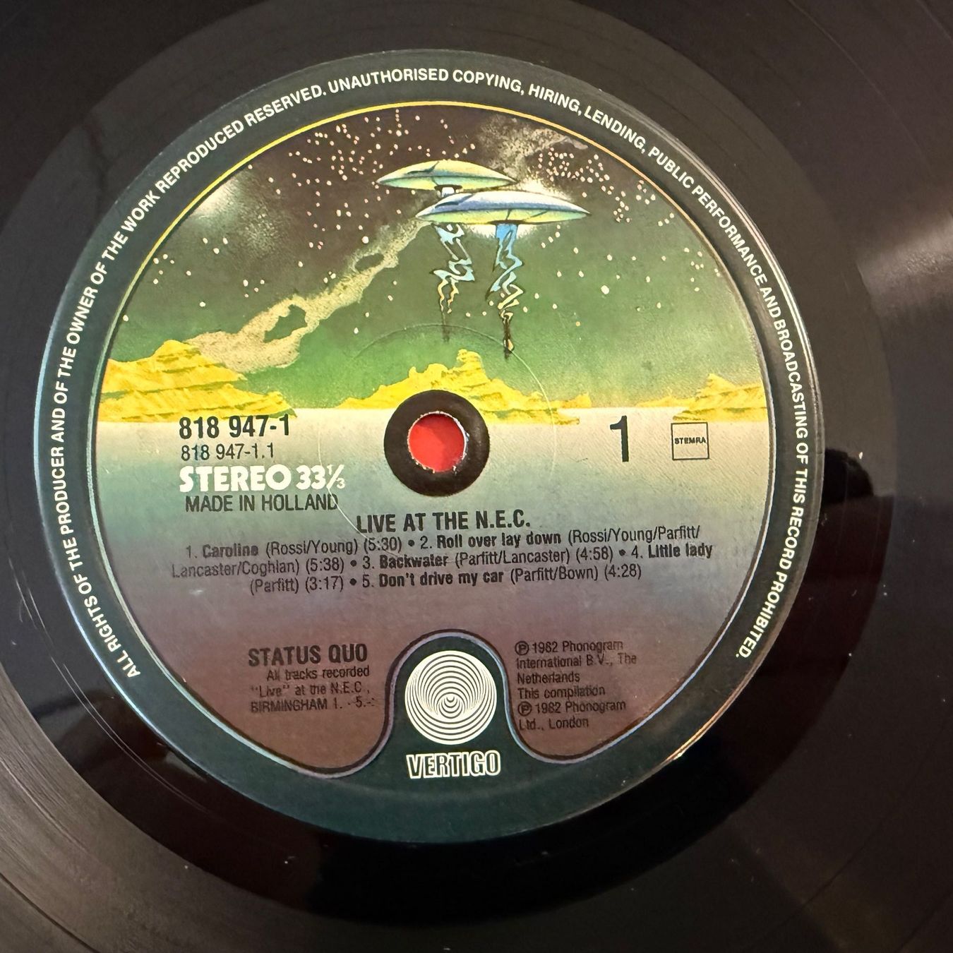 Dischi in vinile: STATUS QUO - LIVE AT THE N.E.C. – Usato da Zürich venduto da fehlton 3