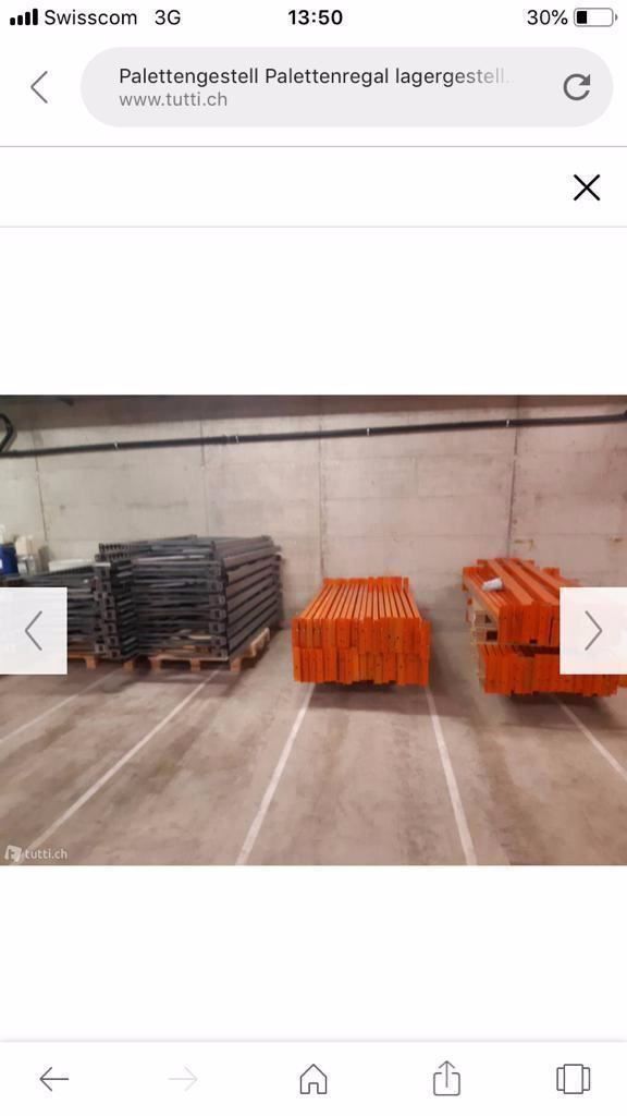 Scaffali: Palettengestell Dexion (Foco) – Usato da Niederuzwil venduto da Solutions4industry 1