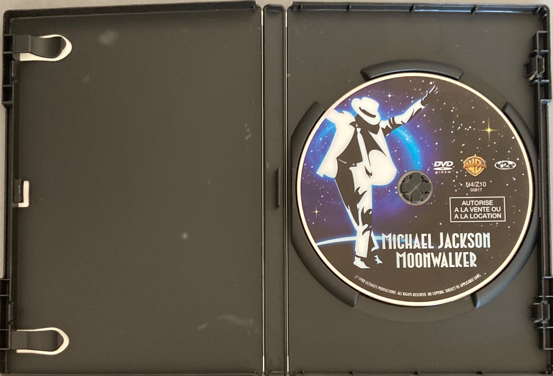Alle DVDs: MICHAEL JACKSON - MOONWALKER – Gebraucht aus Poliez-Pittet von Newtown-Records 2