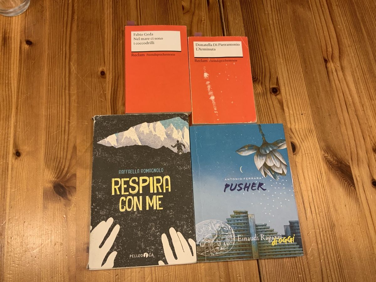 Bücher: 4 italienische Bücher – Gebraucht aus Ostermundigen von Bolette