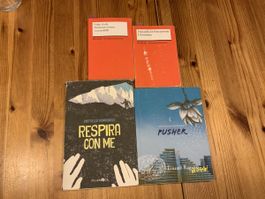 4 italienische Bücher