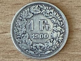 1 Franken 1900