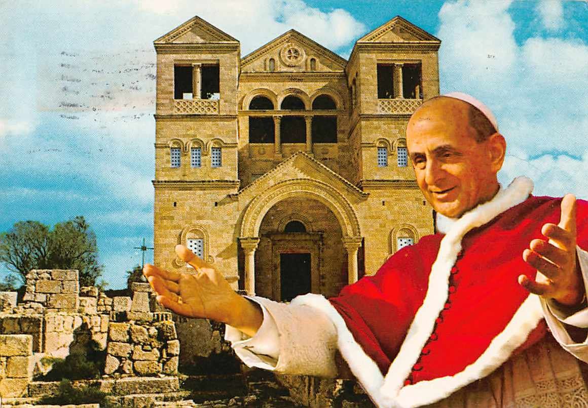 Cartoline postali: 2 Portätkarten von PAPST PAUL VI – Usato da Lufingen venduto da TopAnsichtskarten 2