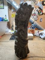 Steinskulptur mit Relief Stein 35cm hoch (D1)