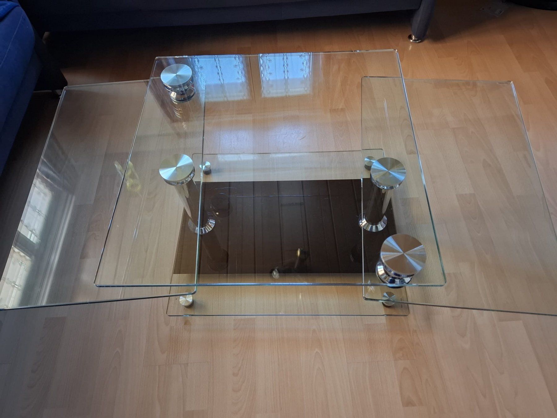 Tische: Salontisch aus Glas – Gebraucht aus Aarwangen von chuemi27