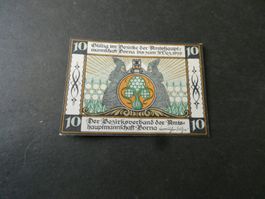 Dt. Reich, Borna - Notgeld