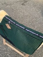 Tapis de selle avec mouton véritable