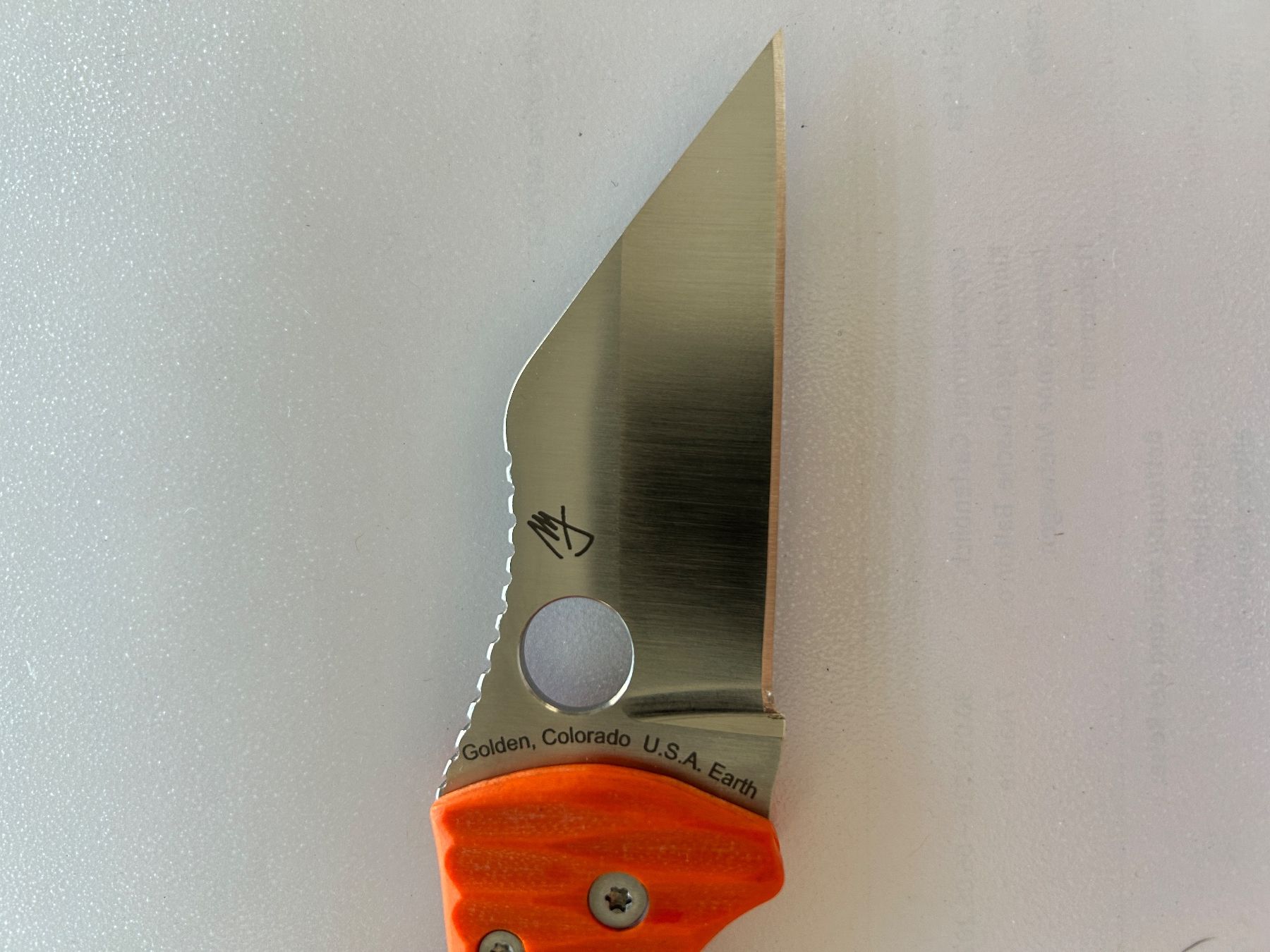 Spyderco Accessori: Michael Janich Custom Messer – Usato da Felsberg venduto da cjakober 2
