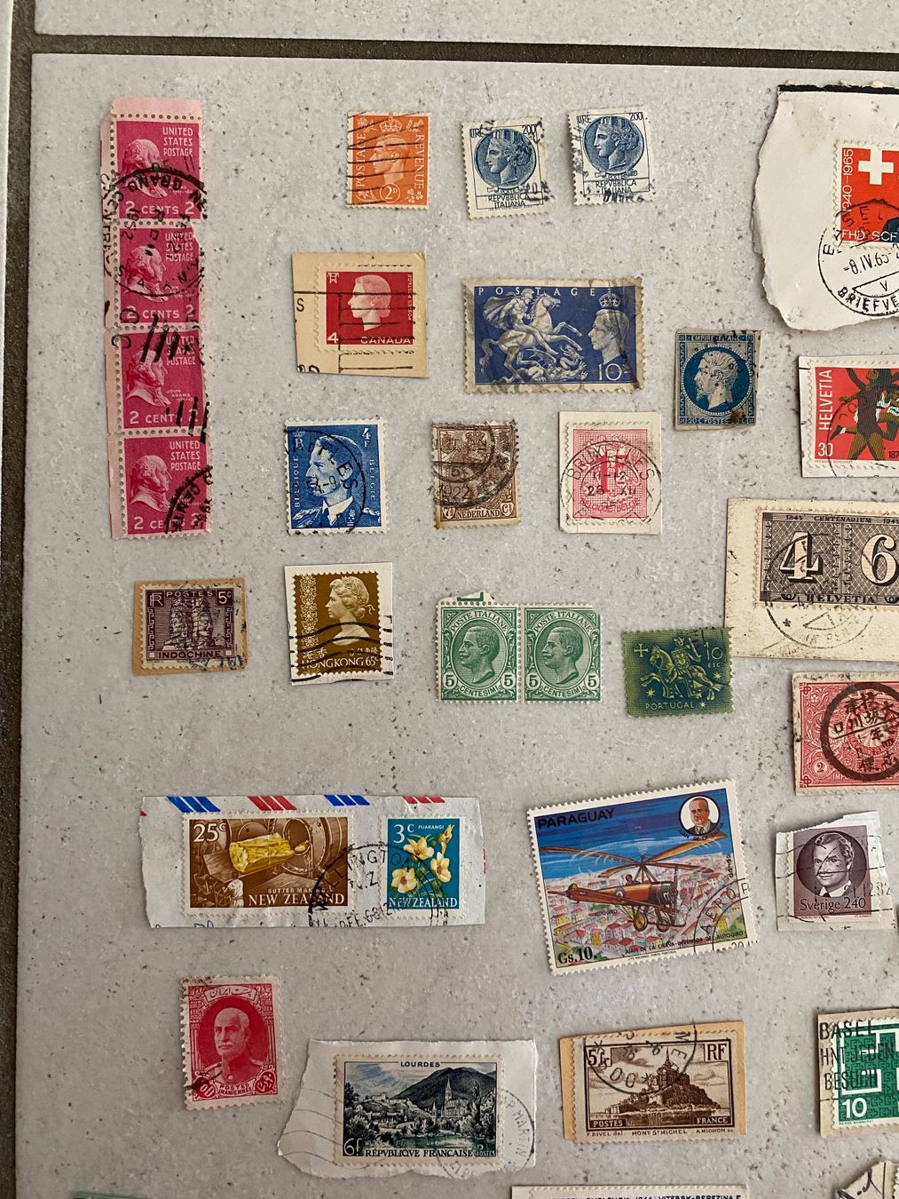 Tous les timbres: Briefmarkensammlung – D'occasion à Windlach par HimmelBlau98 1