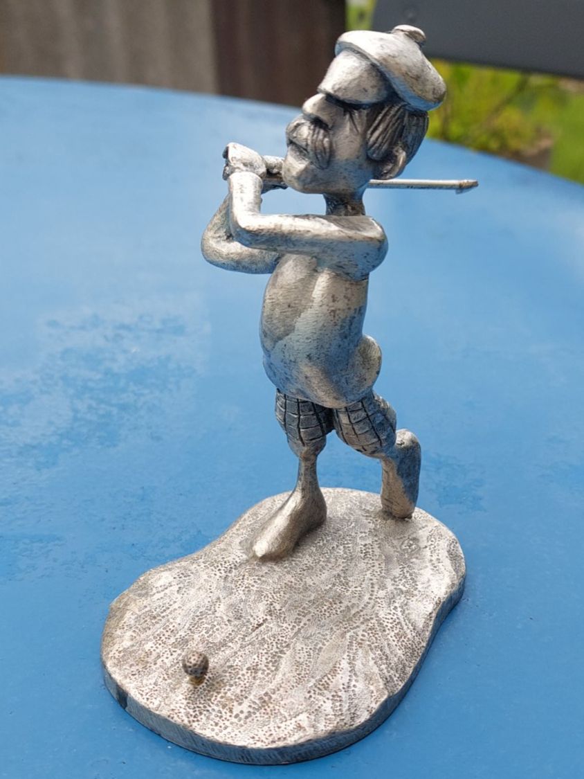 Sculture & Statue: Vintage Golfer Zinnfigur – Usato da Oberdiessbach venduto da wasserfreak 3
