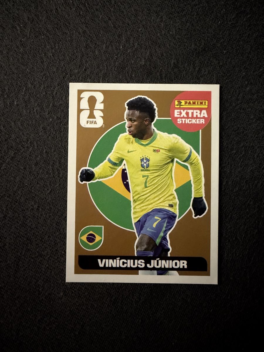 Panini Carte collezionabili: Vinicius Jr. Extra Sticker in perfektem Zustand – Nuovo (secondo la descrizione) da Gümligen venduto da NicolasScheidegger 1