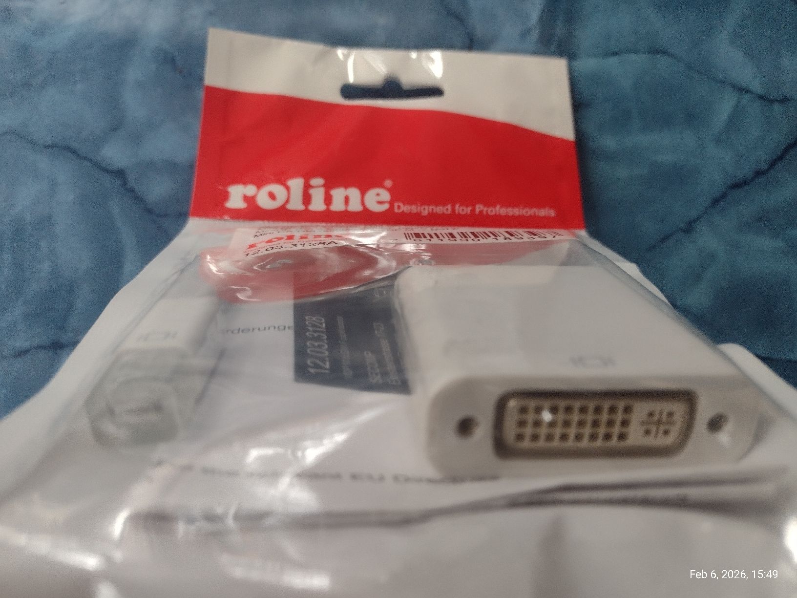 Laufwerke & Adapter: Roline Mini DisplayPort to DVI Adapter - New in Package – Neu und originalverpackt aus Zürich von TrainLine 3