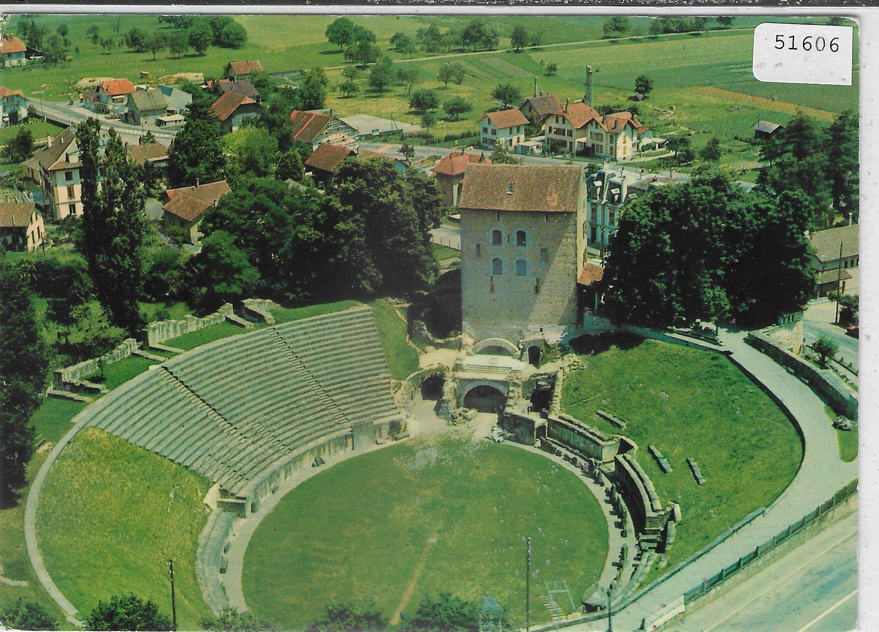 Cartoline postali: Avenches - Römisches Amphitheater – Usato da Ettingen venduto da Kartenplanet