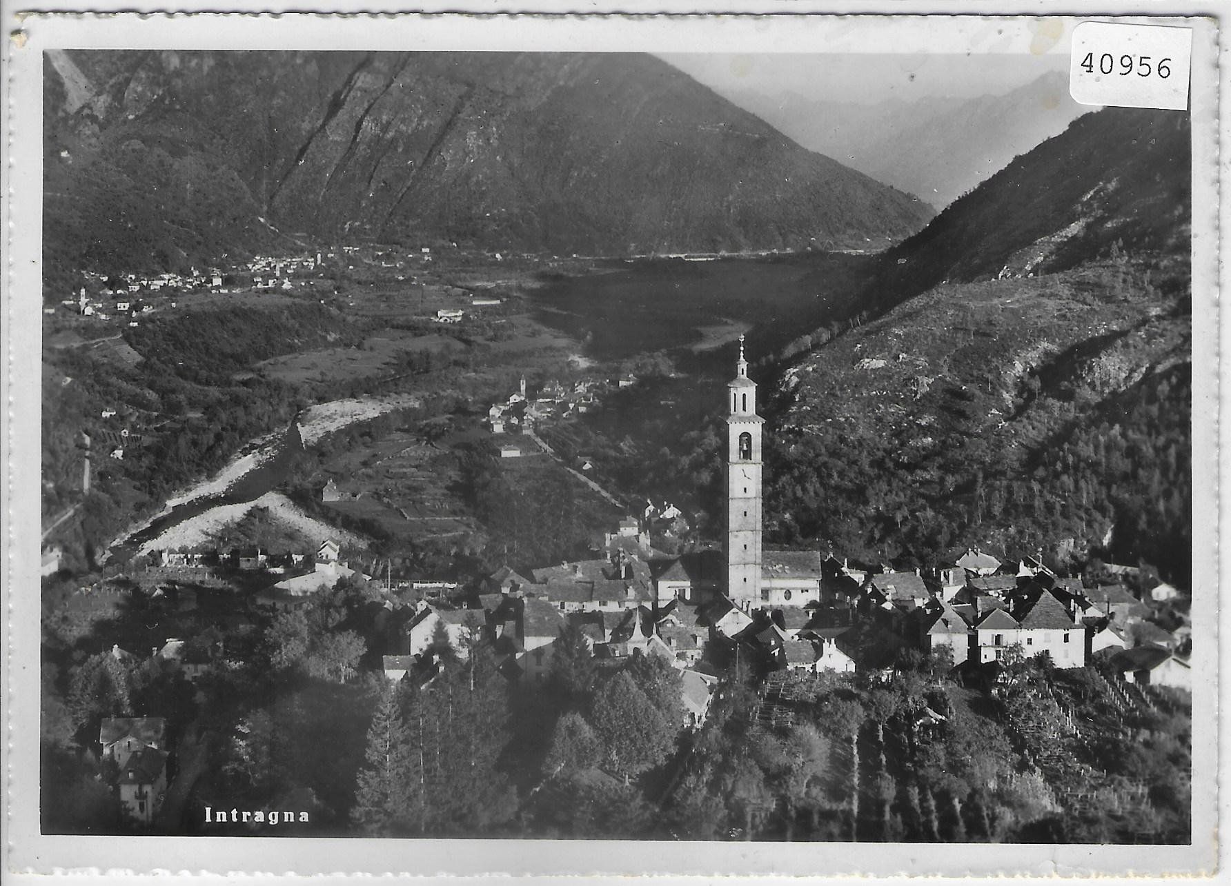 Cartoline postali: Intragne -Vue generale – Usato da Ettingen venduto da Kartenplanet