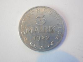 1922  A   3 Mark Alu