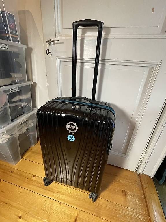 Valigie: Valise à roulettes noire MF – Usato da Gland venduto da Khazmur1 3