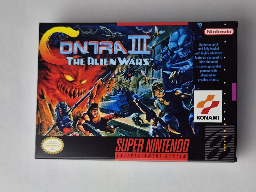 Nintendo Giochi: Contra 3 The Alien Wars SNES NTSC – Usato da Dübendorf venduto da r3leaser 3