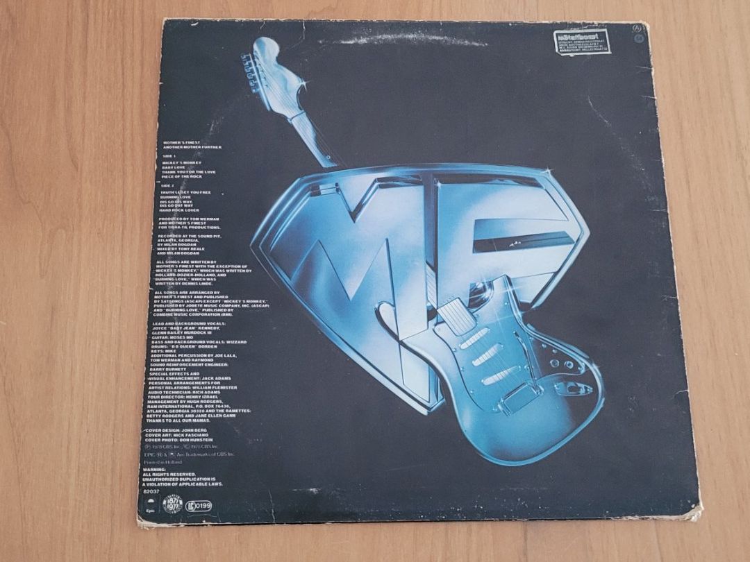 Dischi in vinile: LP  Mother's Finest – Usato da Martigny venduto da MZ-67 1