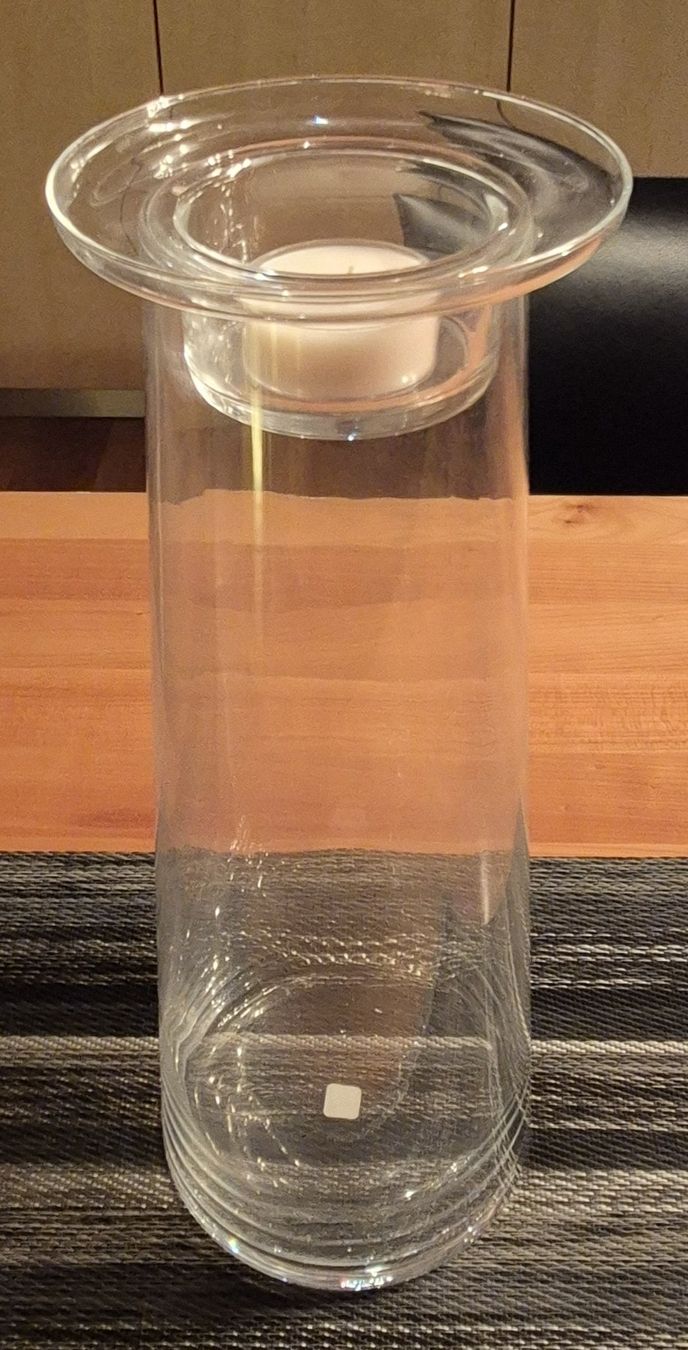 Partylite Kerzenständer: PartyLite Pillarkerzenhalter SYMMETRY, Gross – Neu und originalverpackt aus Rüttenen von Mushorn 1