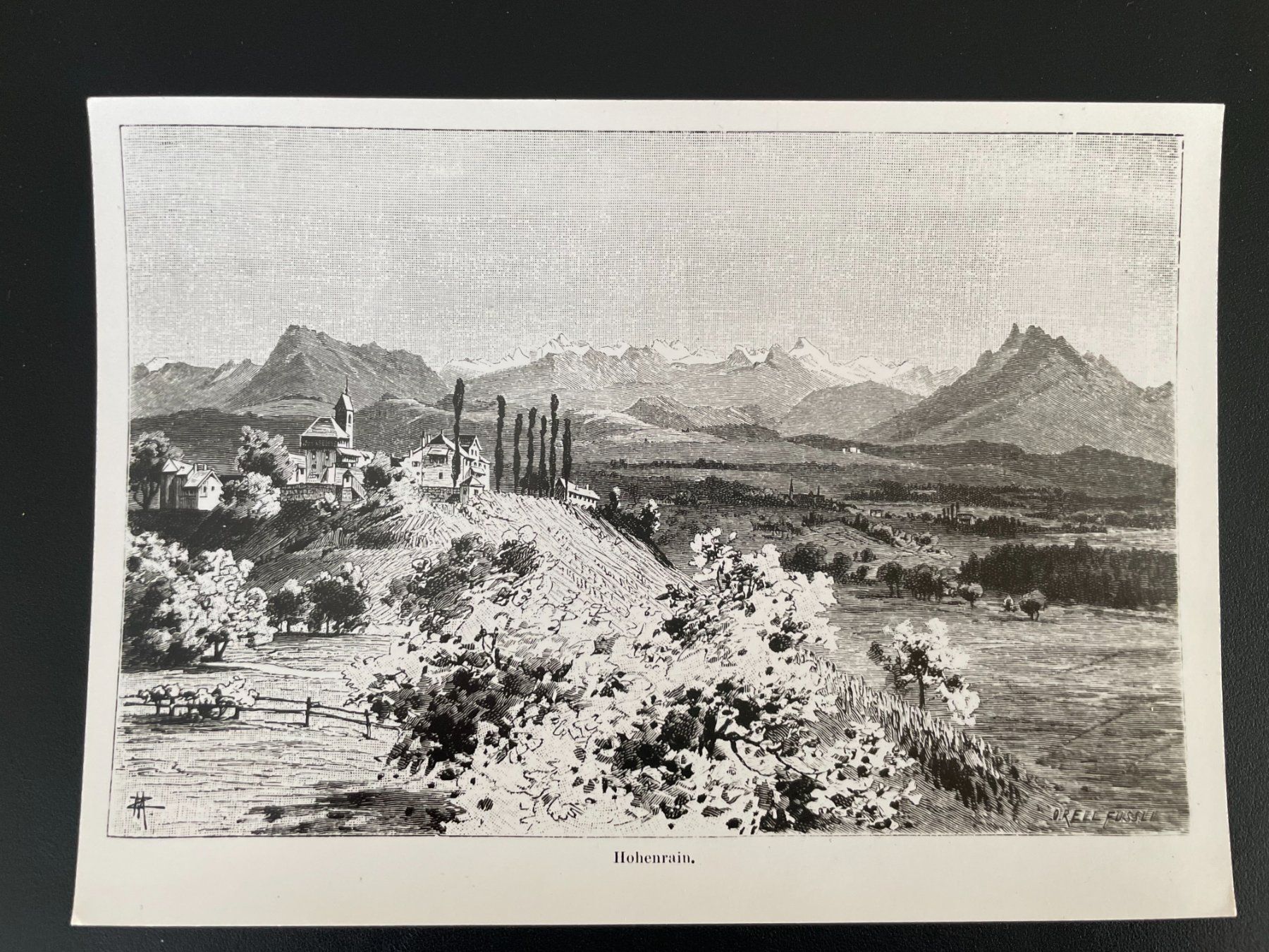 Ansichtskarten: Repro-Foto Hohenrain LU – Gebraucht aus Thal von Danny82