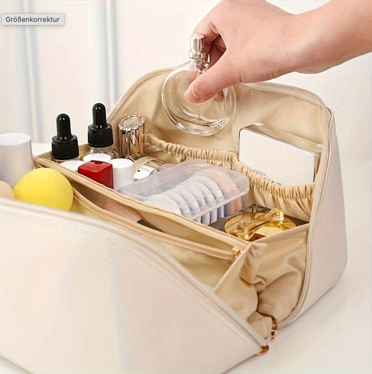 Custodie per cosmetici: Kosmetiktasche Reise Make-up Organizer Rosa – Nuovo e nell'imballaggio originale da Dübendorf venduto da TrimTrend 5