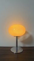 Orange Glas Bulp Lampe in Stil der 70er Jahre 🧡